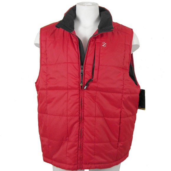 NEW Izod Lightweight Puffer Vest!RedL XL or XXLIZOD Insignia on Chest